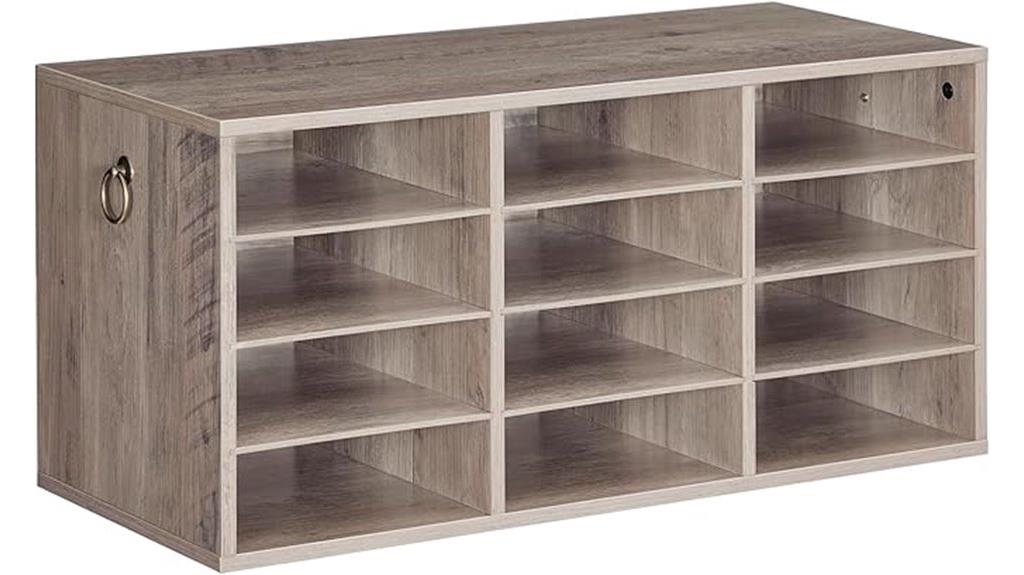 mail organizer for countertop