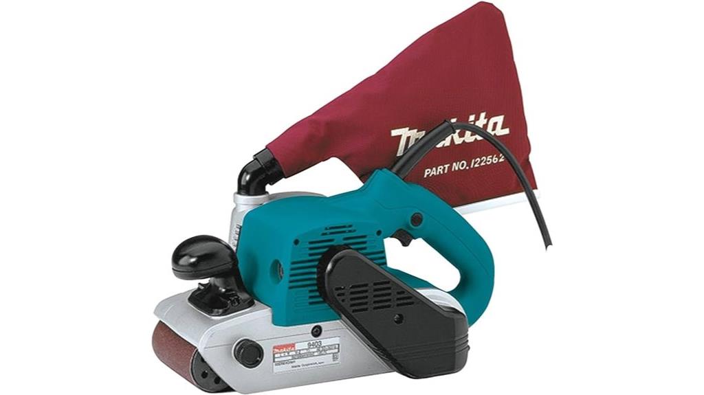 makita teal belt sander