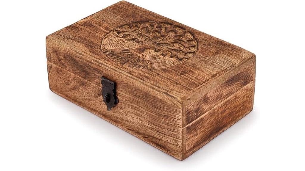 mango wood tree keepsake