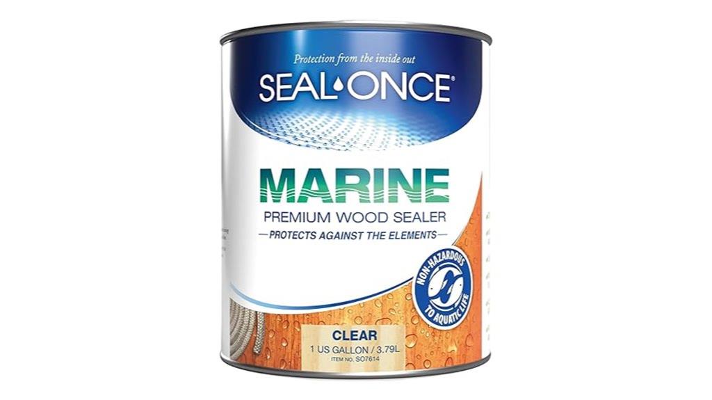 marine grade clear sealer