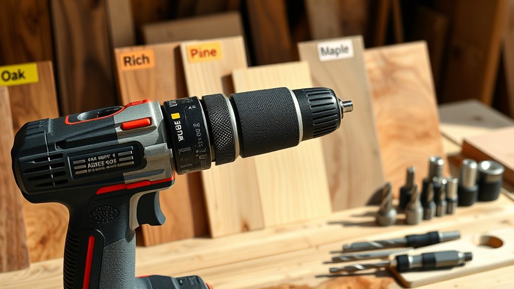 matching tools to wood hardness
