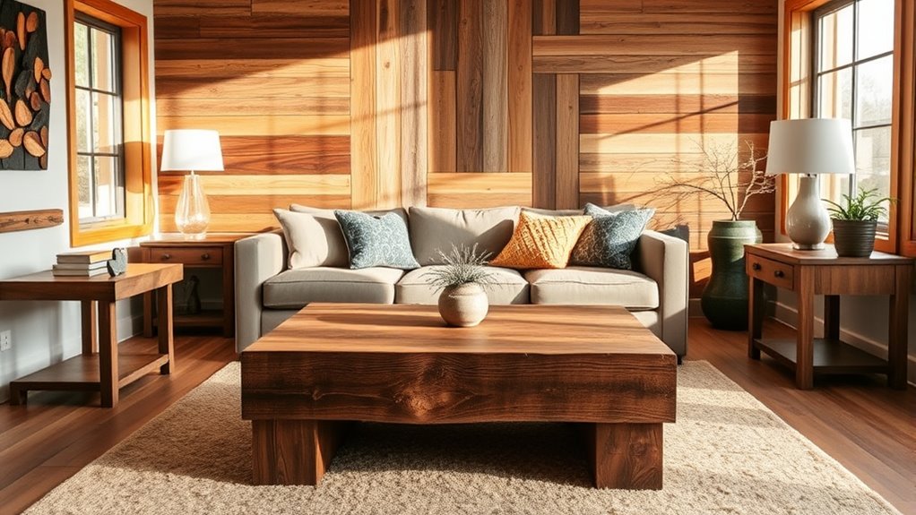 matching wood tones seamlessly
