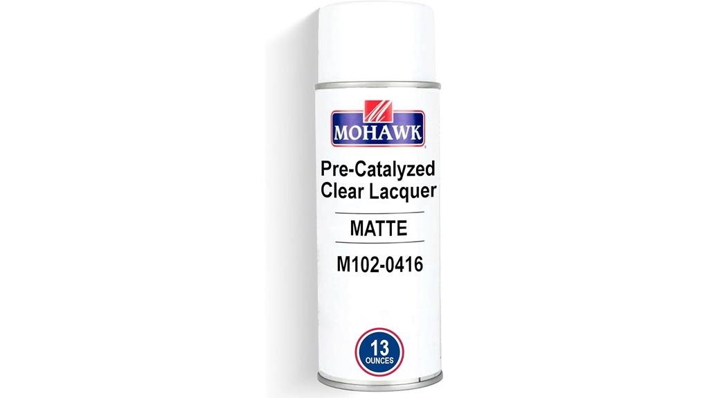 matte finish clear lacquer