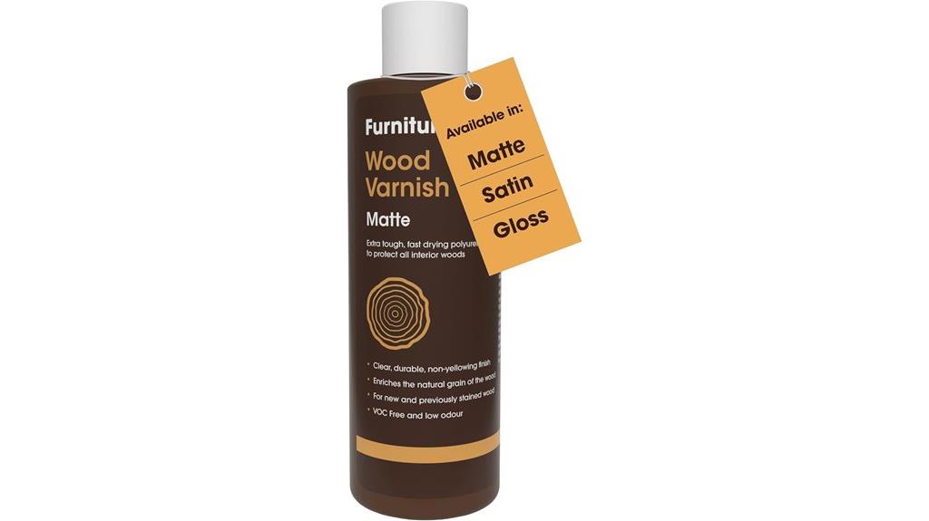 matte wood varnish 250ml