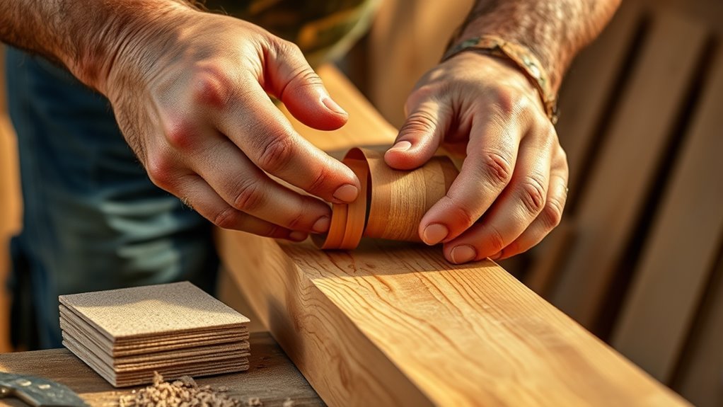 measure cut sand finish
