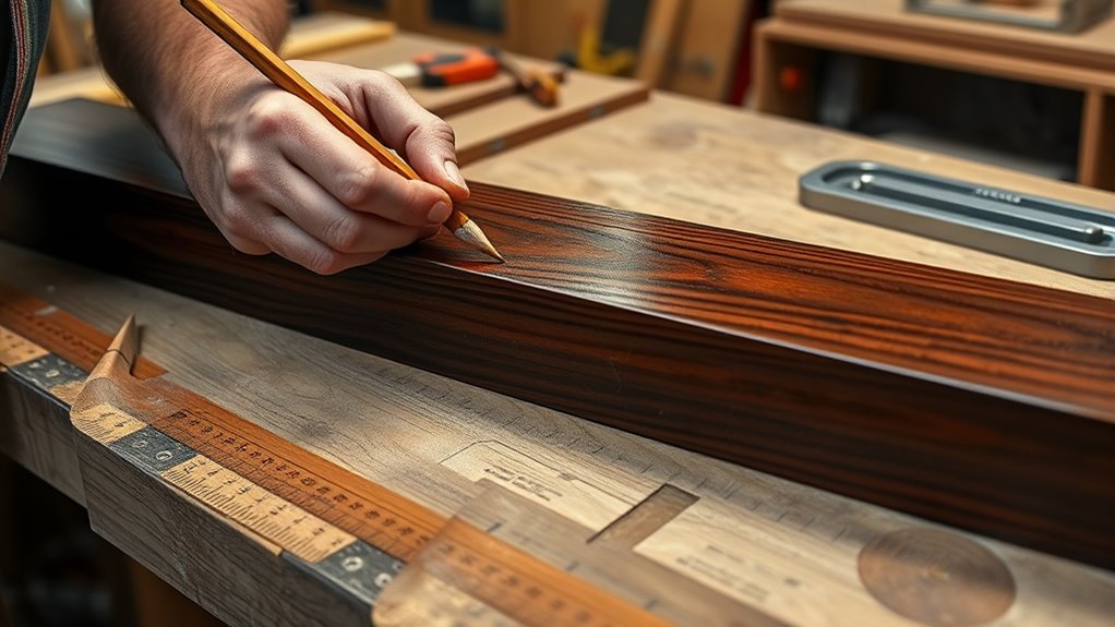 measure mark align cut