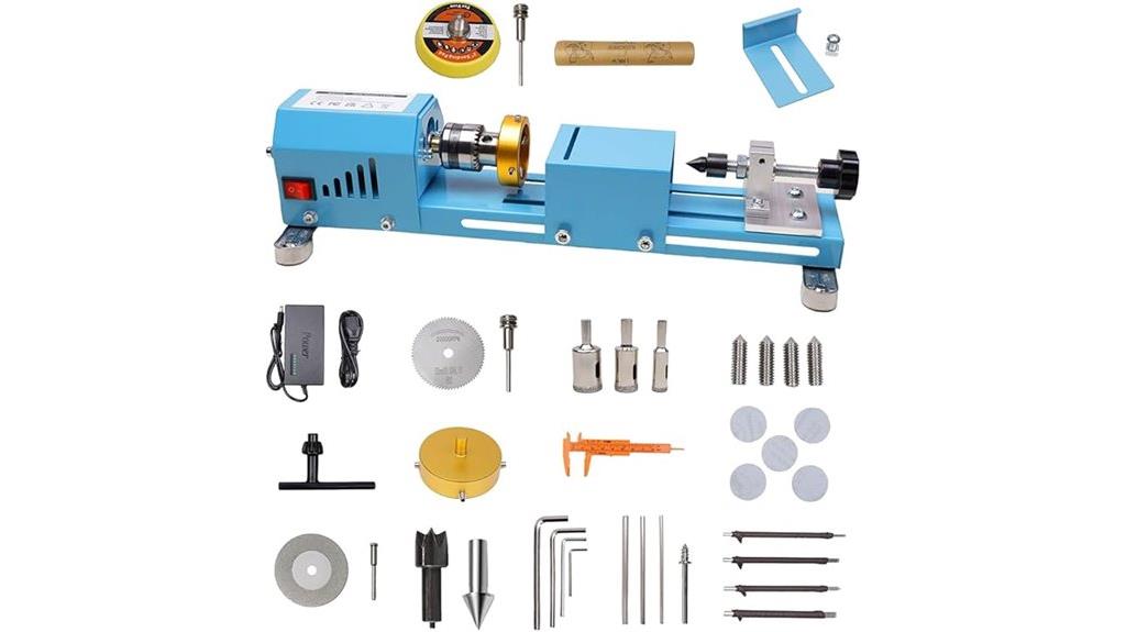 mini wood lathe