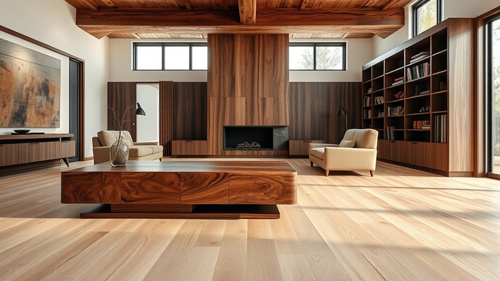 mixing grain textures creatively