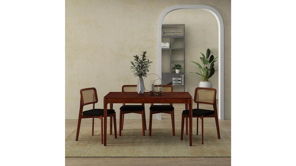 modern 55 inch rectangular dining
