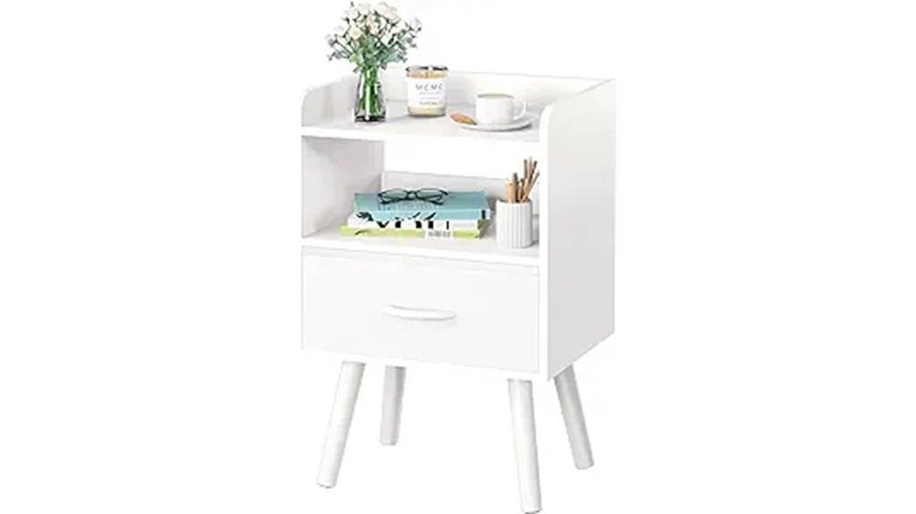 modern nightstand with drawer