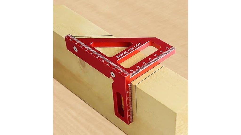 multi angle aluminum ruler
