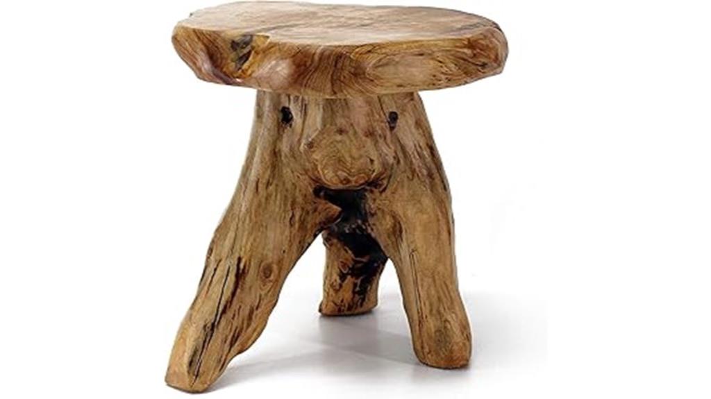 natural edge tree stump