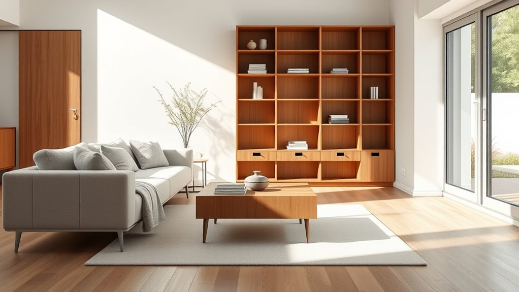 natural minimalist wood decor