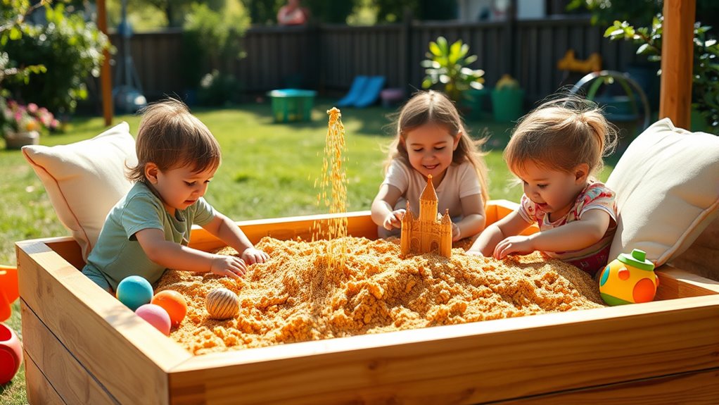 natural sensory outdoor play
