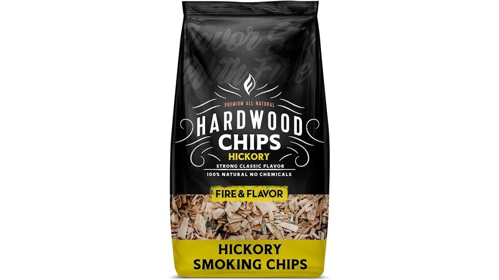 natural wood chips smoker