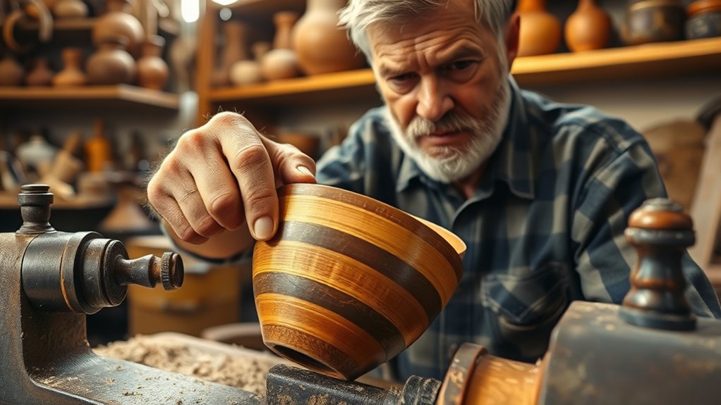nature inspired wooden art