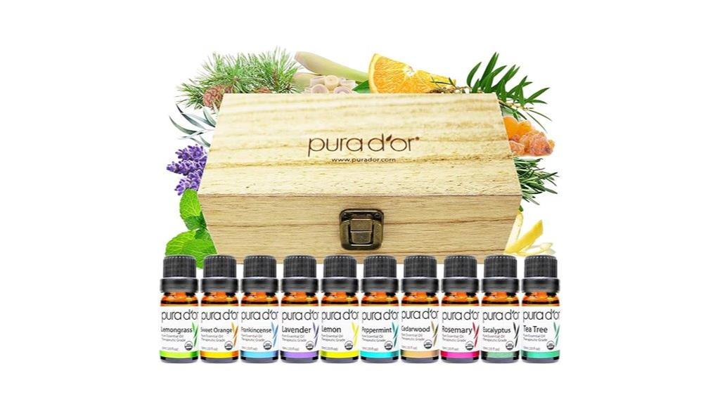 organic essential oils pack