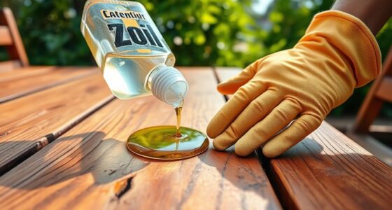 outdoor wood furniture maintenance