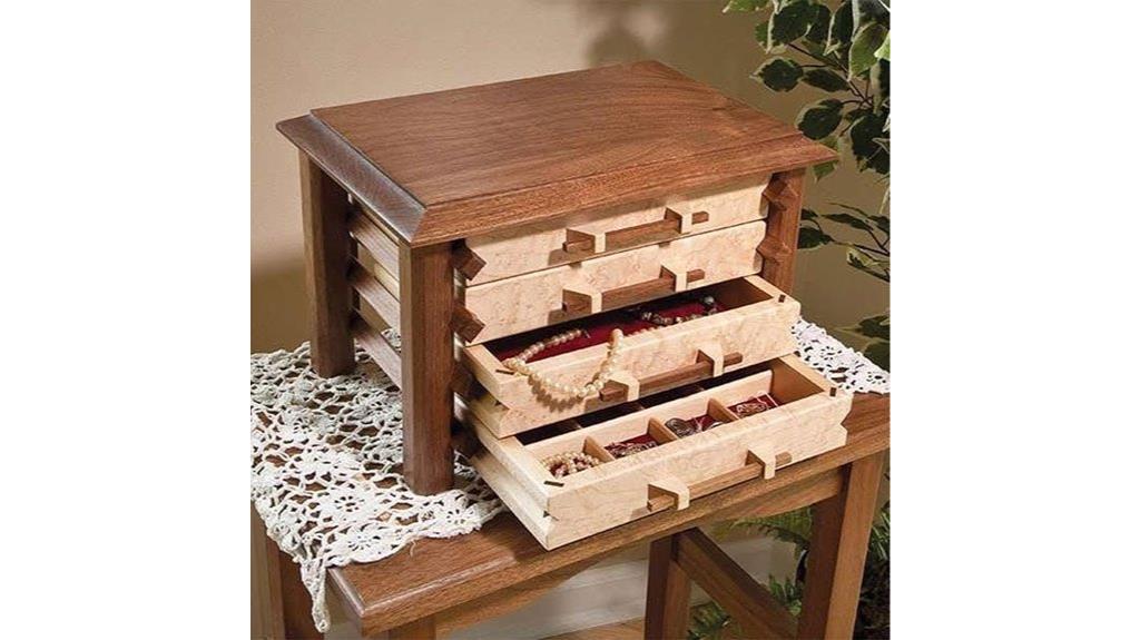pagoda jewelry box plan