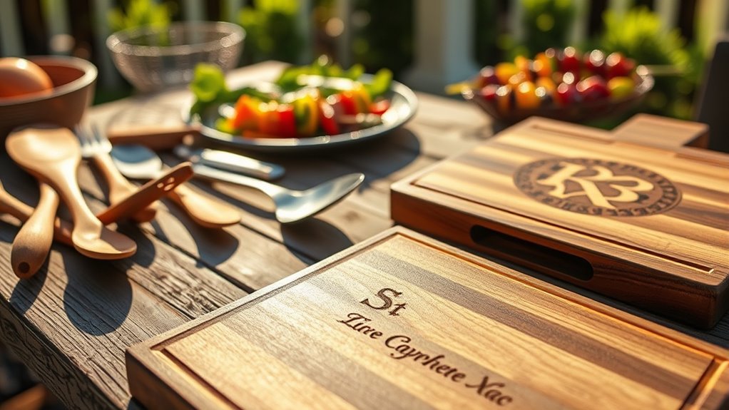 personalized engraved bbq tools