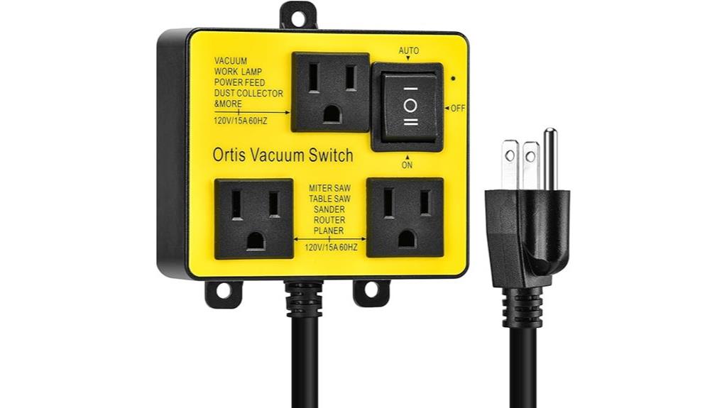 power tool vacuum switch