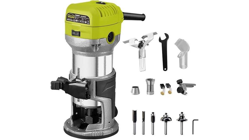 powerful electric router kit