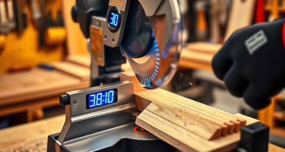 precise 60 degree miter cut