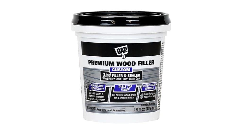premium white wood filler