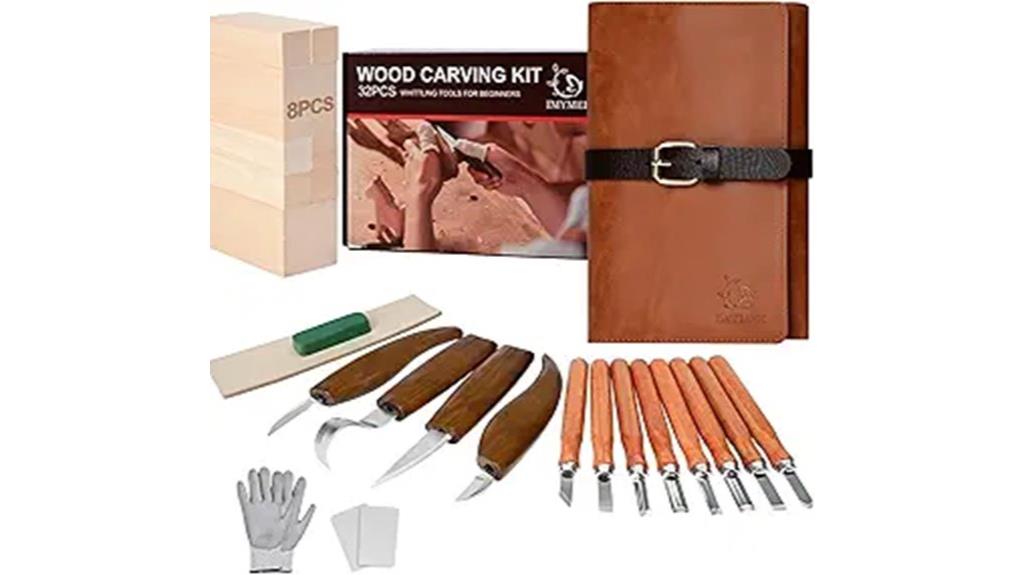 premium wood carving set