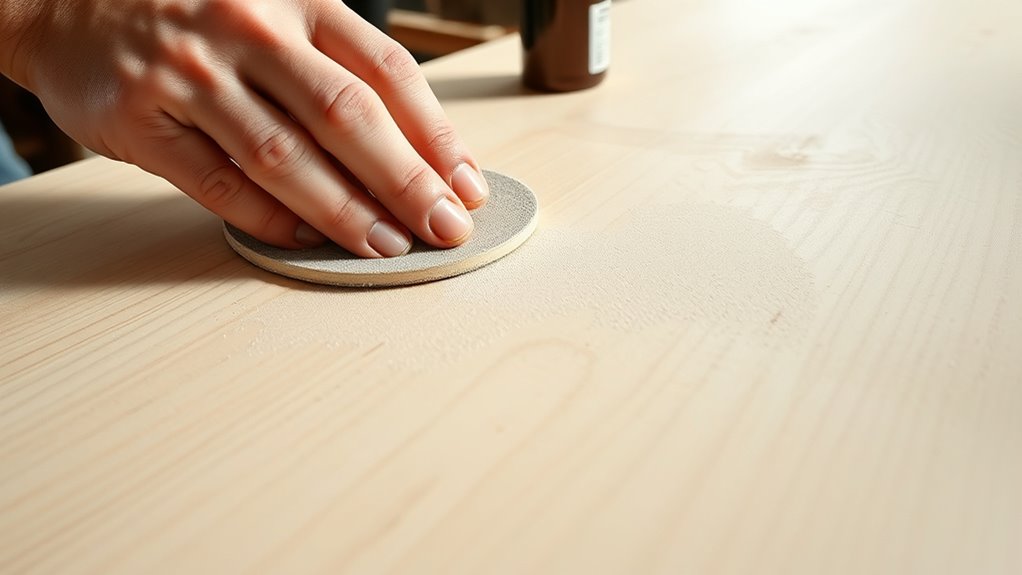 prepare wood surface thoroughly