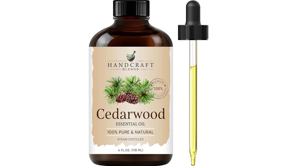 pure cedarwood essential oil