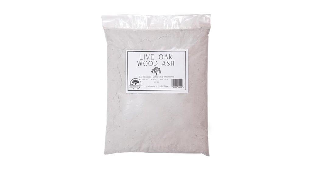 pure hardwood ashes 2 lbs