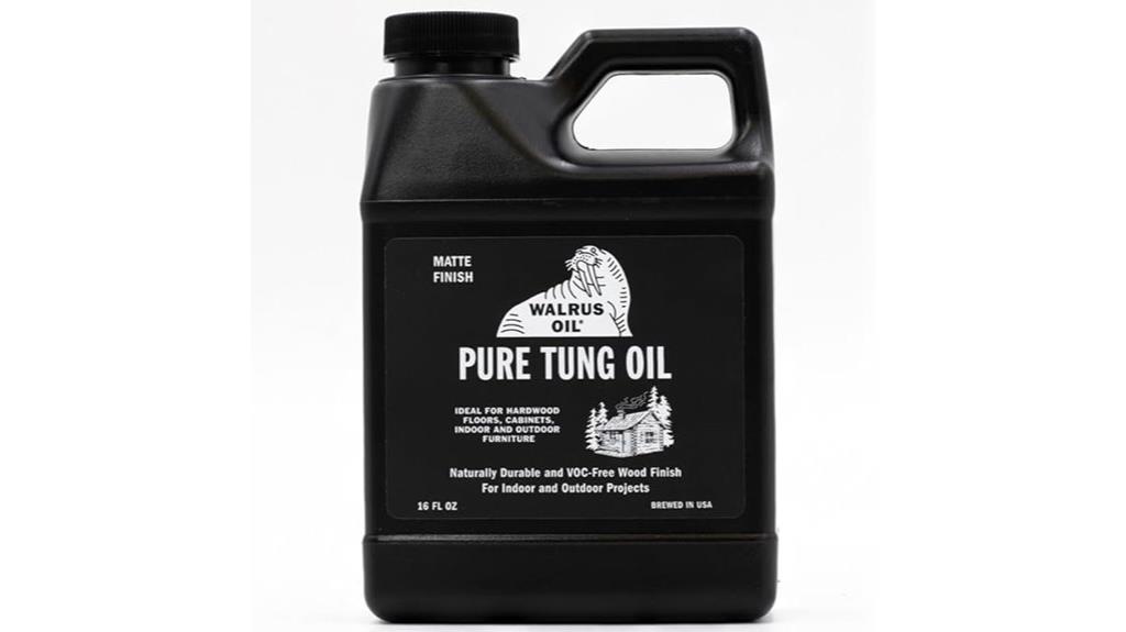 pure tung oil jug