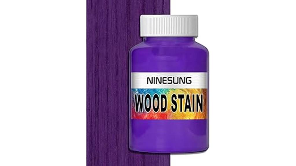 purple stain for furniture