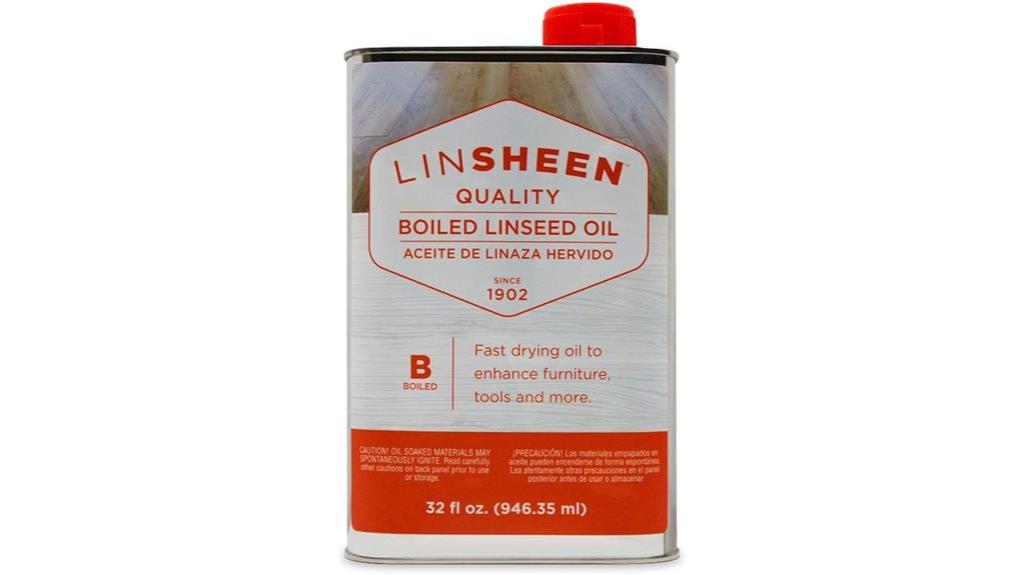 quart sized boiled linseed oil