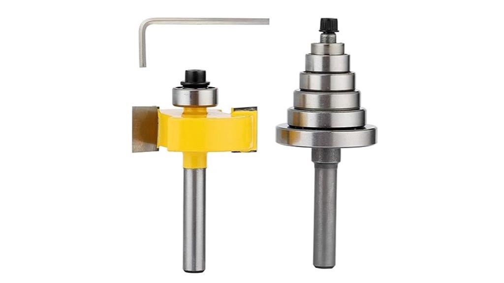 quarter inch shank router bit