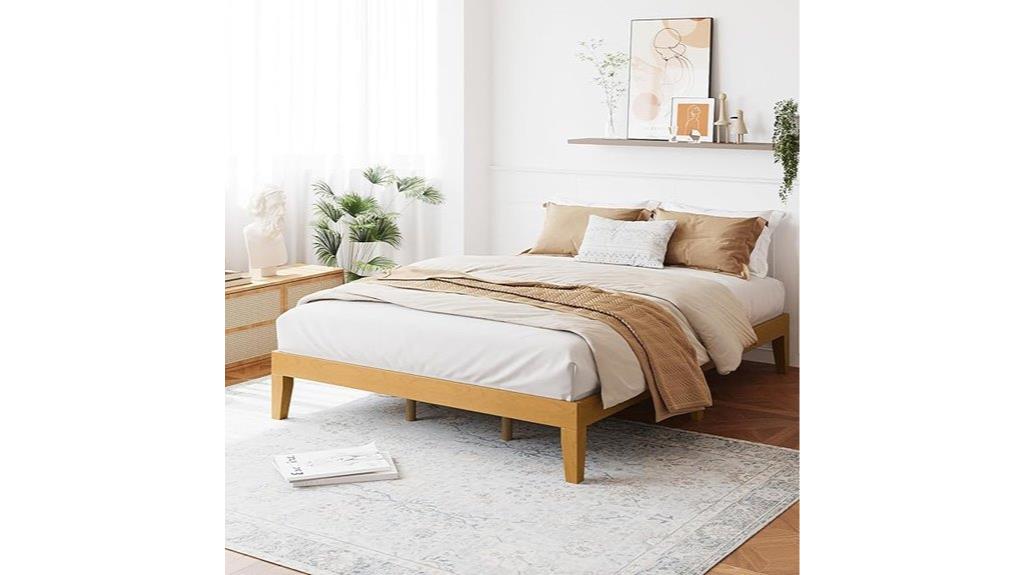 queen size platform bed