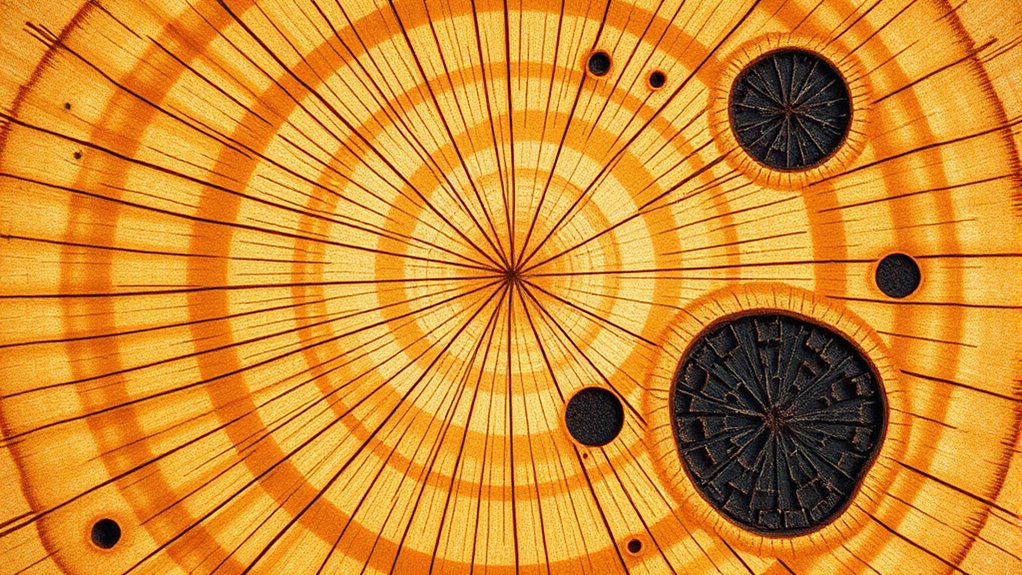 ray and pore analysis