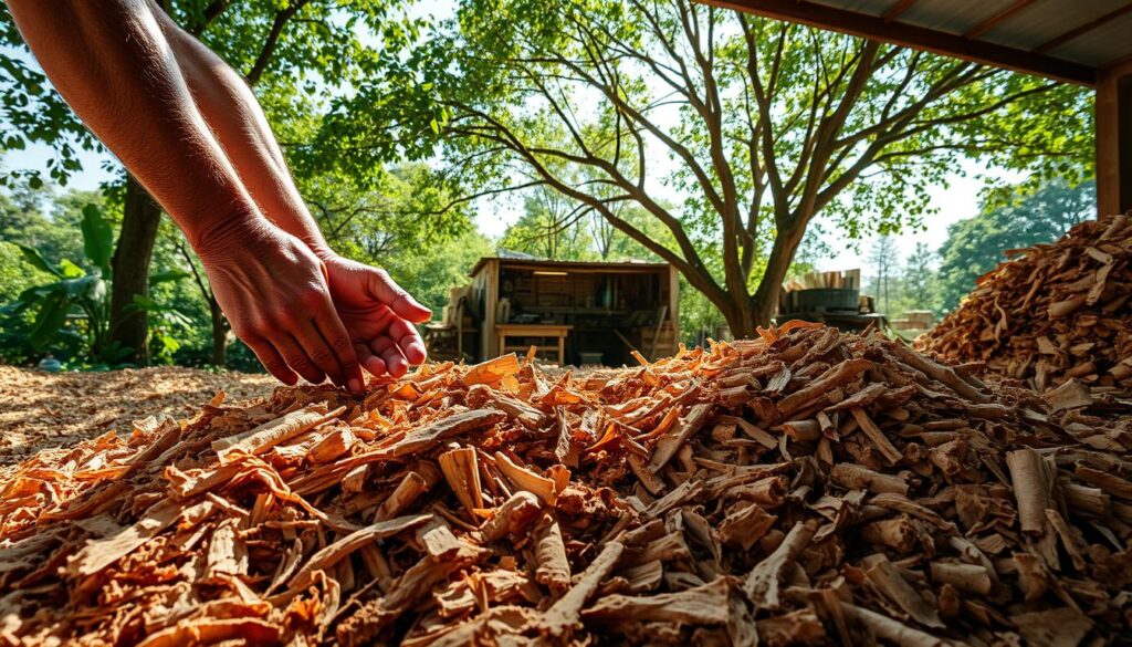 recycling mulberry wood
