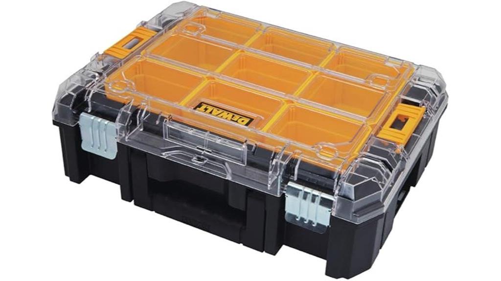 removable compartments tool organizer