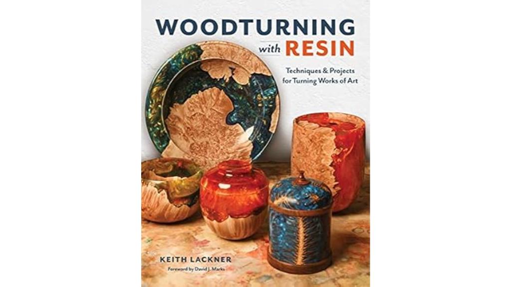 resin infused woodturning techniques