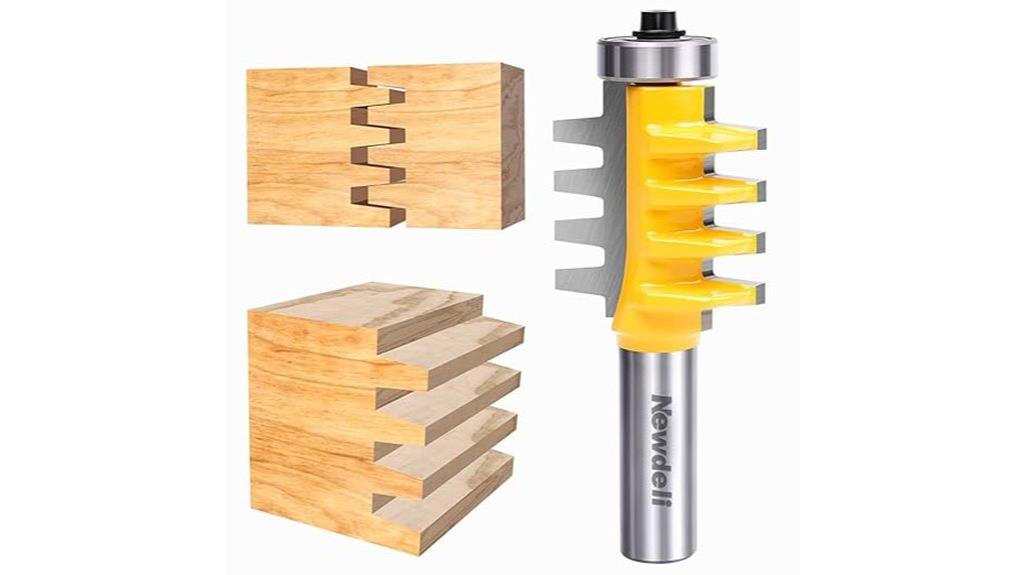 reversible finger joint router
