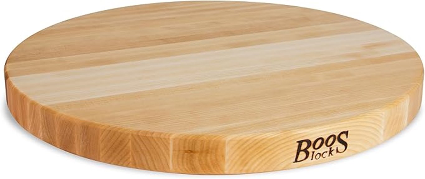 reversible large wooden cutting board