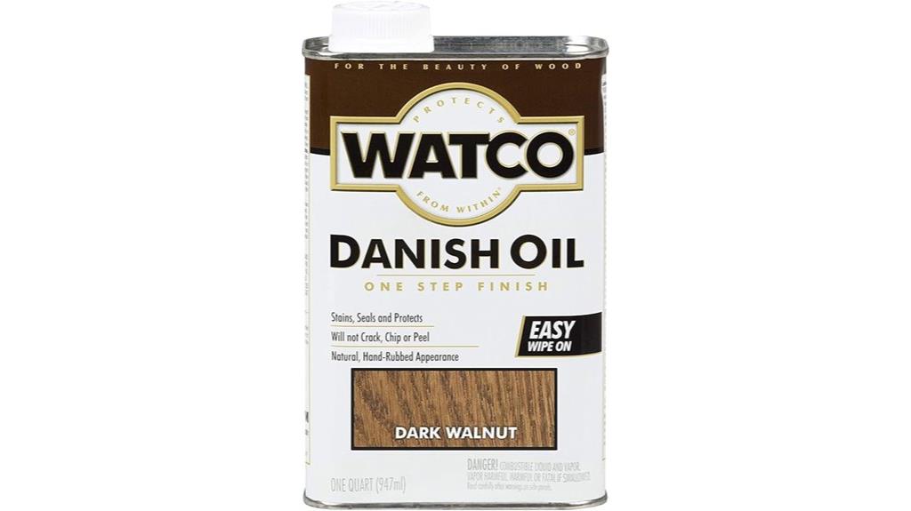 rust oleum quart dark walnut