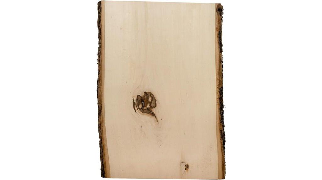 rustic basswood plank