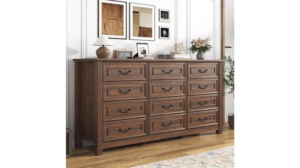 rustic bedroom storage dresser