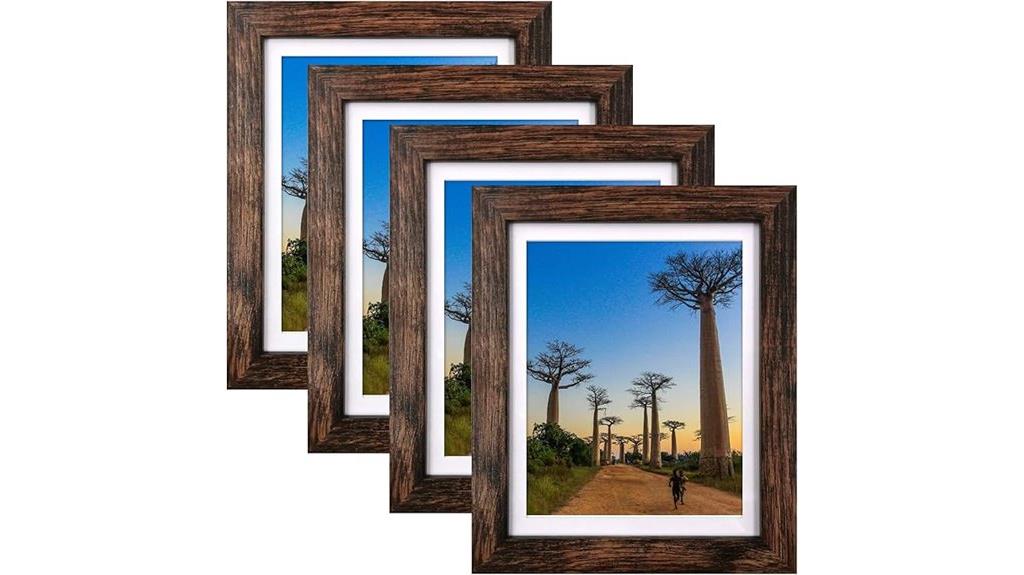 rustic brown picture frames