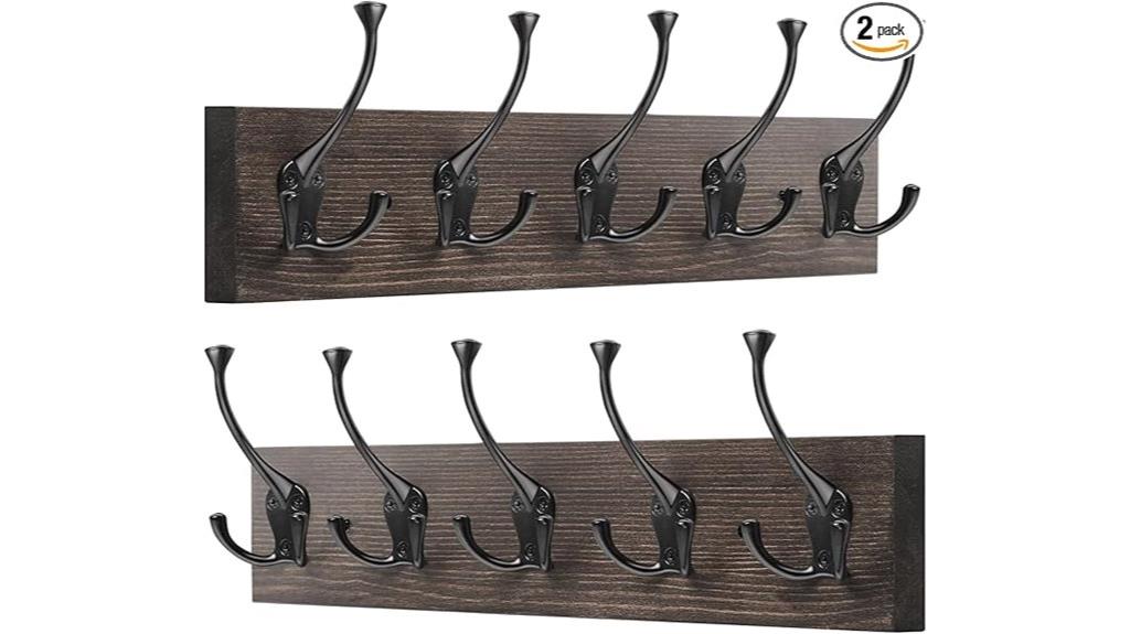 rustic wall mount racks