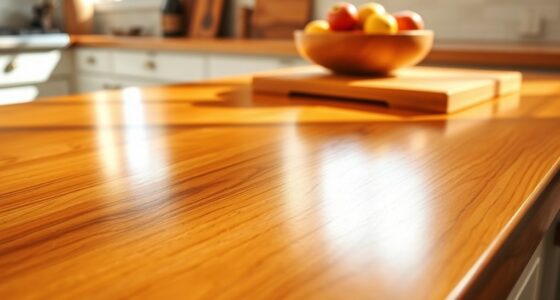safe wood finishes for kitchens