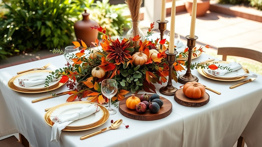 seasonal natural elements integration